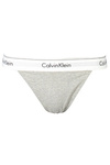 CALVIN KLEIN SZARE STRINGI DAMSKIE