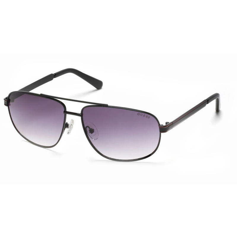 Okulary GUESS GF0244-6006B. Okulary przeciwsłoneczne, Kolor czarny. Mężczyzna.