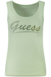 GUESS JEANS DAMSKI TANK TOP ZIELONY