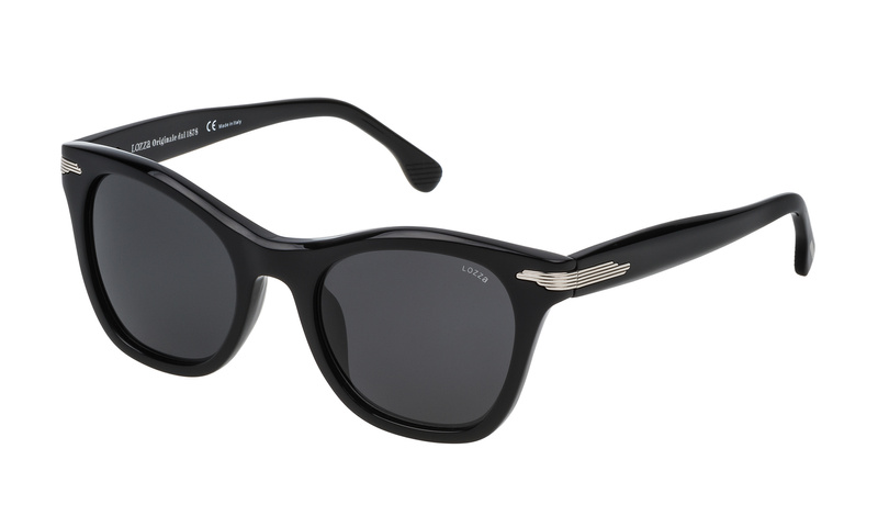 Okulary LOZZA SL4130M510BLK. Okulary przeciwsłoneczne, Kolor czarny. Mężczyzna.