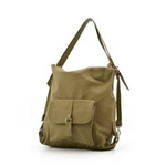 Damska duża Torebka skórzana i plecak Vera Pelle