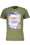 CAVALLI CLASS T-SHIRT Z KRÓTKIM RĘKAWEM MĘSKI CZARNY