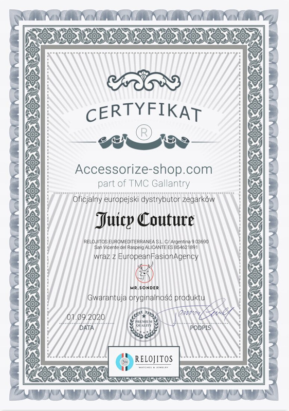 Zegarek JUICY COUTURE JC1294RGRG. Kwarcowy, Kolor różowy. Kobieta.