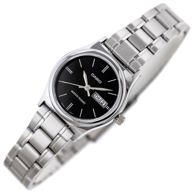 Zgrabny minimalistyczny damski zegarek marki Casio