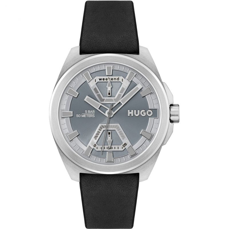 Фото - Наручний годинник Hugo Boss Zegarek HUGO 1530240. Kwarcowy, Kolor szary. Mężczyzna. 