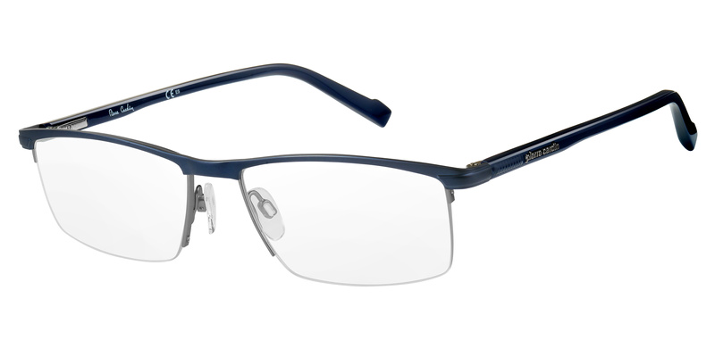 Okulary PIERRE CARDIN P.C.-6853-PJP. Okulary, Kolor niebieski. Mężczyzna.