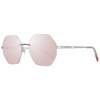 Okulary SWAROVSKI SK0193-5616U. Okulary przeciwsłoneczne, Kolor srebrny. Kobieta.