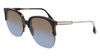 Okulary VICTORIA BECKHAM VB617S-005. Okulary przeciwsłoneczne, Kolor czarny. Kobieta.