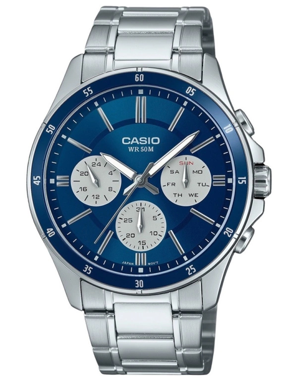 Zdjęcia - Zegarek Casio  MĘSKI  MTP-1374D-2A3  + BOX (zd063h)