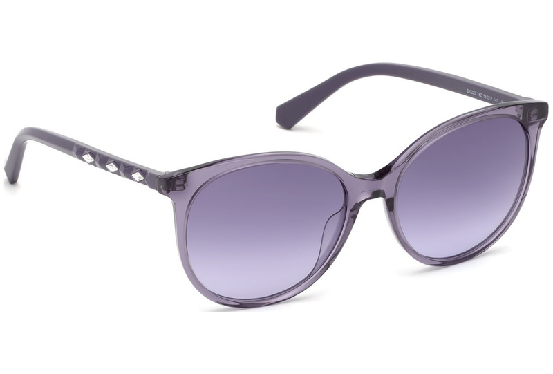 Okulary SWAROVSKI SK-0223-78Z. Okulary przeciwsłoneczne, Kolor PURPLE. Kobieta.