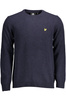 NIEBIESKI SWETER MĘSKI LYLE &amp; SCOTT
