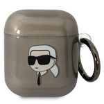 Karl Lagerfeld KLA2HNIKTCK AirPods 1/2 cover czarny/black Karl`s Head