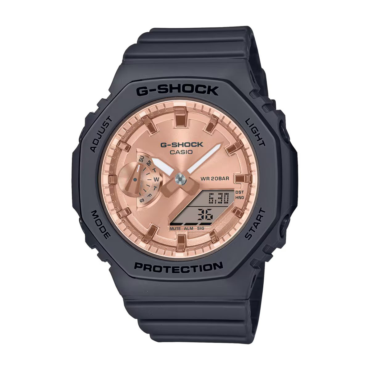 Zdjęcia - Zegarek Casio  marki  model GMA-S2100 kolor Czarny. Akcesoria męski. Sezon: Cały rok 