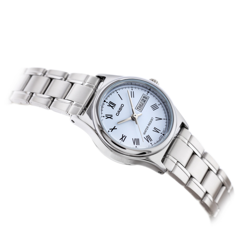 Zgrabny minimalistyczny damski zegarek marki Casio