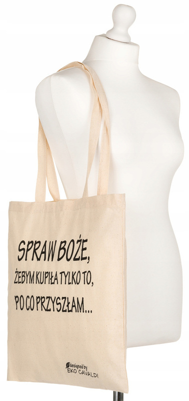 Bawełniana torba typu shopper bag