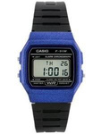 Zegarek CASIO F91WM2A. Kwarcowy, Kolor czarny. Unisex.