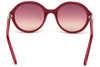 Okulary SWAROVSKI SK0228-69T. Okulary przeciwsłoneczne, Kolor Bordeaux. Kobieta.