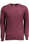 SWETER MĘSKI LYLE &amp; SCOTT FIOLETOWY