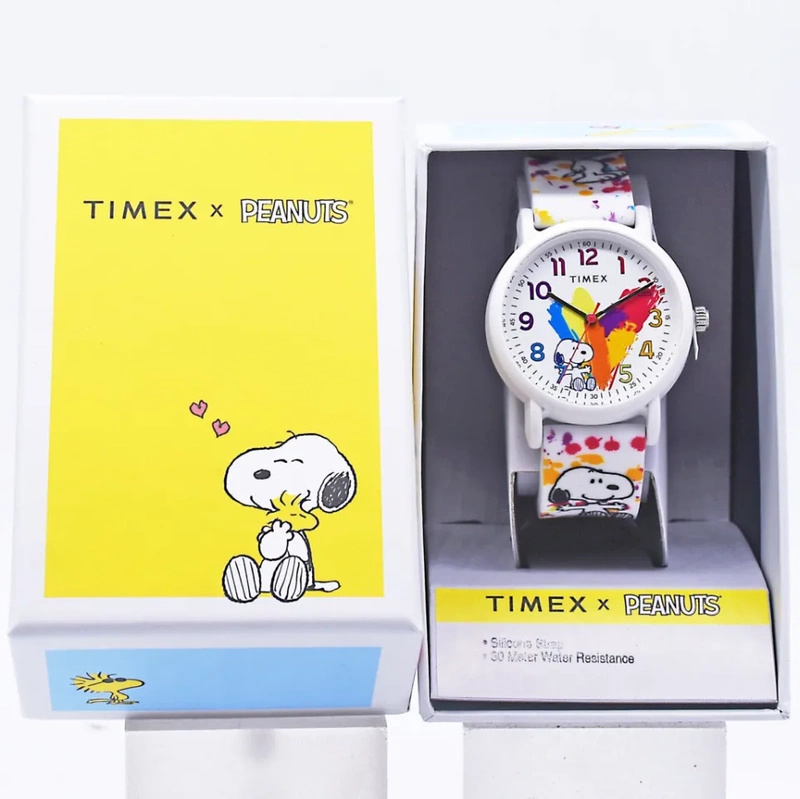 ZEGAREK DAMSKI TIMEX x PEANUTS TW2V77600  (zt607a)