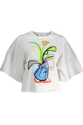 Damski stylowy t-shirt z nadrukiem od DESIGUAL