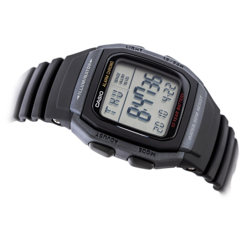 ZEGAREK MĘSKI CASIO W-96H-1B + BOX