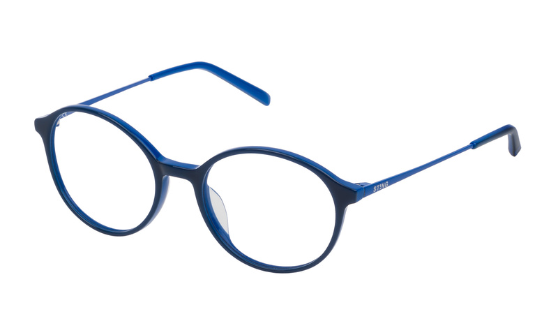 Okulary STING VST1855109AD. Okulary, Kolor niebieski błękitny. Unisex.