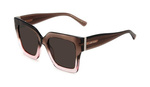 Okulary JIMMY CHOO EDNA-S-08M. Okulary przeciwsłoneczne, Kolor brązowy. Kobieta.