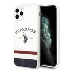 US Polo USHCN65PCSTRB iPhone 11 Pro Max biały/white Tricolor Pattern Collection