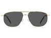 Okulary HUGO HG1207SJ5GIR. Okulary przeciwsłoneczne, Kolor złoty. Mężczyzna.