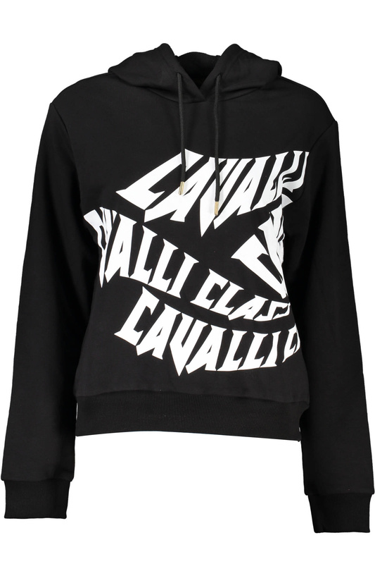 CAVALLI CLASS CZARNA BLUZA BEZ ZAMKA