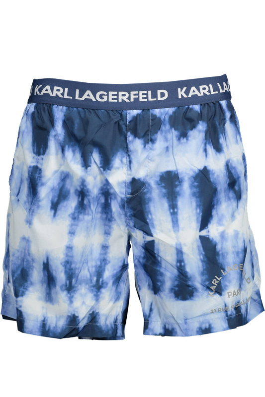 KARL LAGERFELD BEACHWEAR CZĘŚĆ KĄPIELOWA POD MĘŻCZYZNA NIEBIESKA