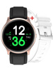 SMARTWATCH DAMSKI G. Rossi G.RSF1-4C2-1 rosegold/black + dodatkowy PASEK (sg003b)