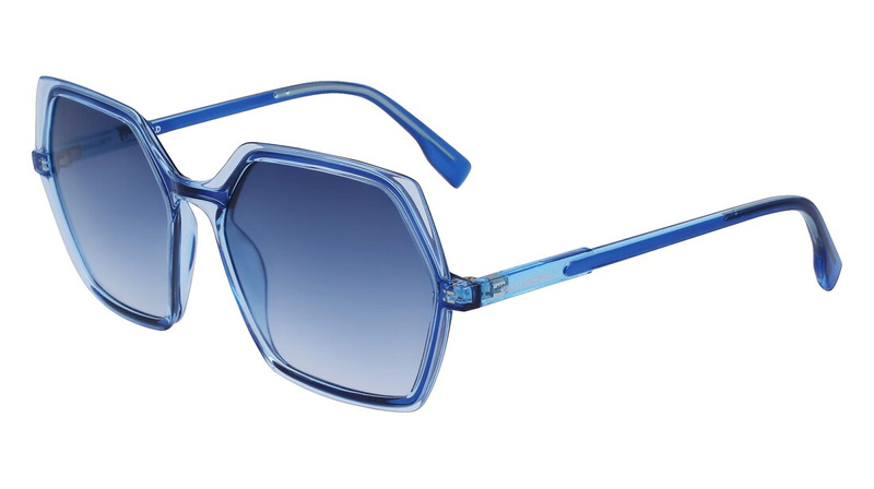 Okulary KARL LAGERFELD KL6083S-626. Okulary przeciwsłoneczne, Kolor czerwony. Kobieta.