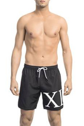 Modny, markowy strój kapielowy Bikkembergs Beachwear model BKK1MBM11 kolor Czarny. Odzież męska. Sezon: