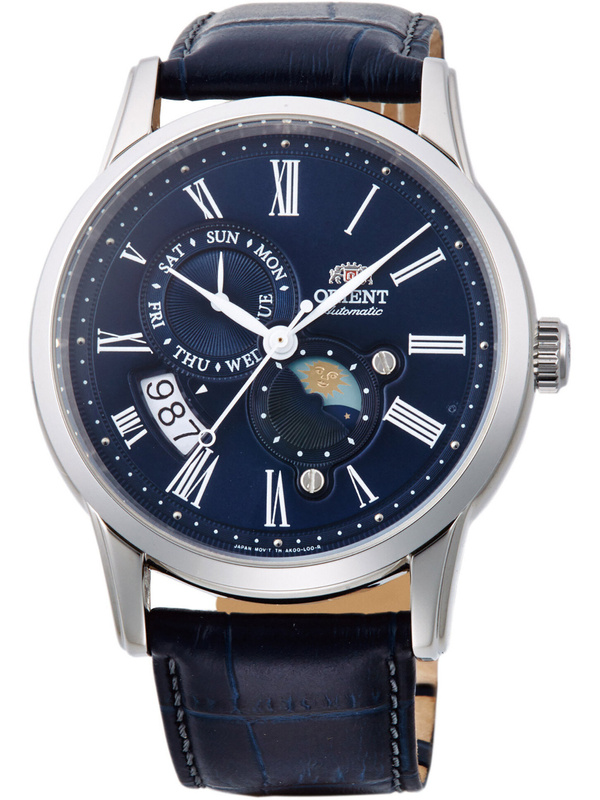 Zegarek Męski Orient Classic Sun & Moon  RA-AK0011D10B + BOX