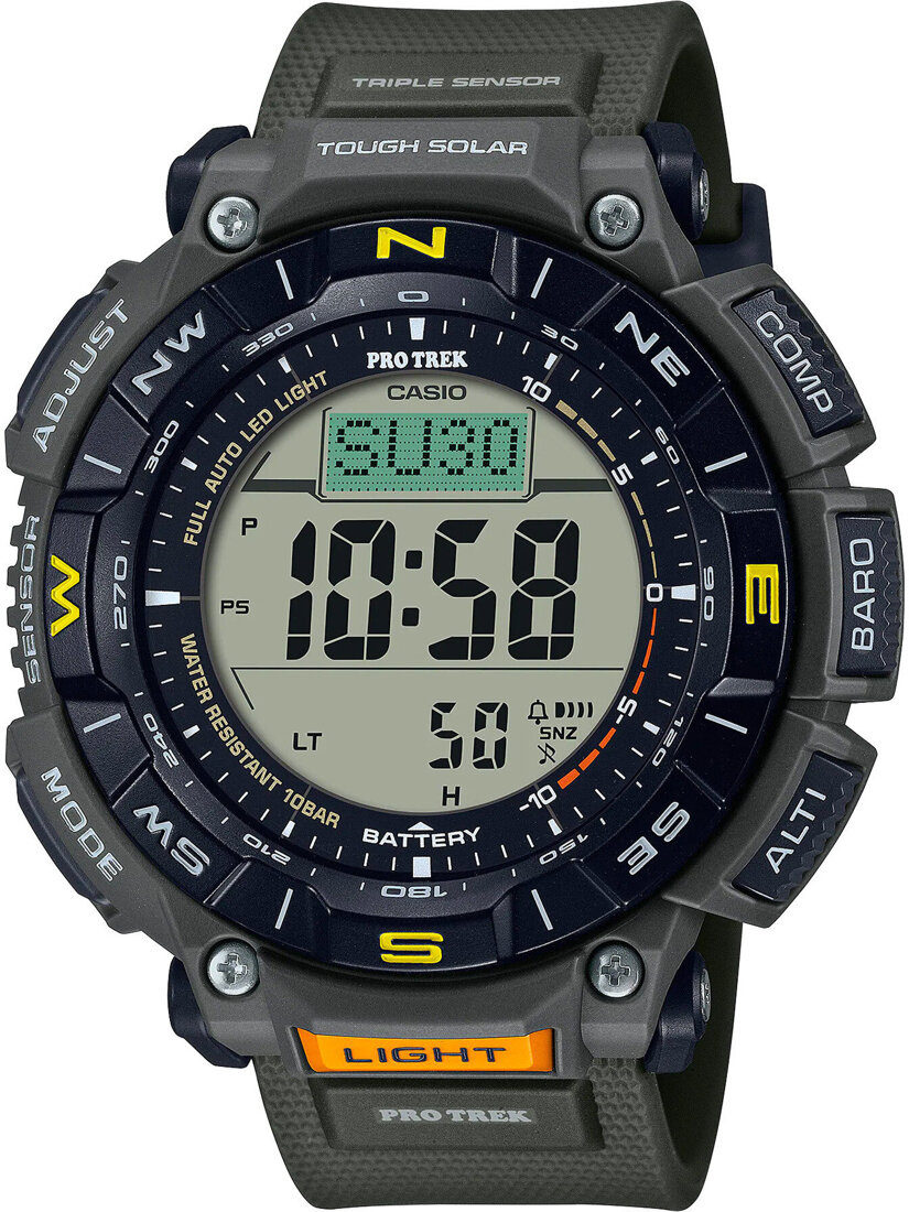 Фото - Наручний годинник Casio ZEGAREK MĘSKI  Pro-Trek SOLAR PRG-340-3ER + BOX 