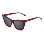 Okulary JIMMY CHOO LUCINE-S-DXL. Okulary przeciwsłoneczne, Kolor czerwony. Kobieta.