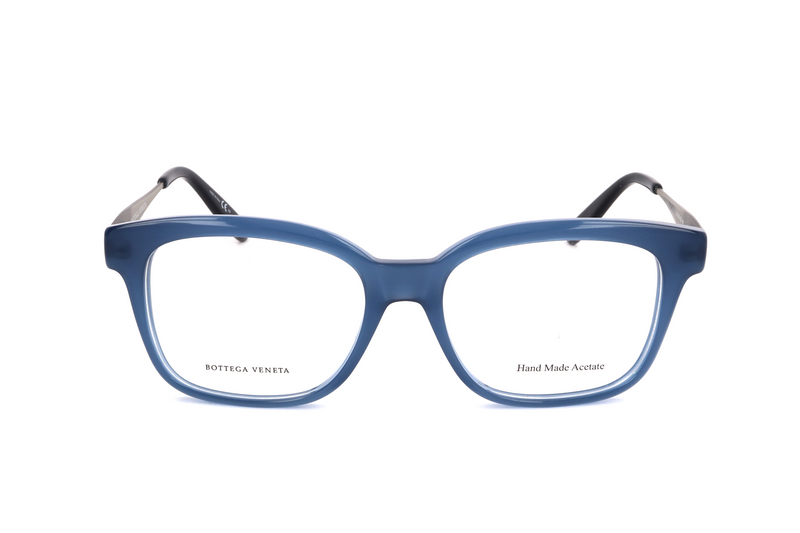 Okulary BOTTEGA VENETA BV242F2G. Okulary, Kolor niebieski srebrny. Kobieta.