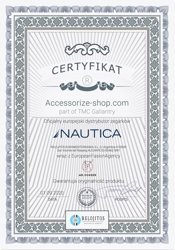 Zegarek NAUTICA NAPCPR005. Kwarcowy, Kolor niebieski. Kobieta.