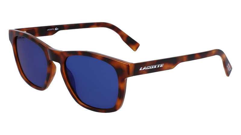 Okulary LACOSTE L988S-240. Okulary przeciwsłoneczne, Kolor brązowy. Mężczyzna.