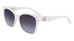 Okulary KARL LAGERFELD KL6087S-105. Okulary przeciwsłoneczne, Kolor biały. Kobieta.