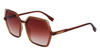 Okulary KARL LAGERFELD KL6083S-626. Okulary przeciwsłoneczne, Kolor czerwony. Kobieta.