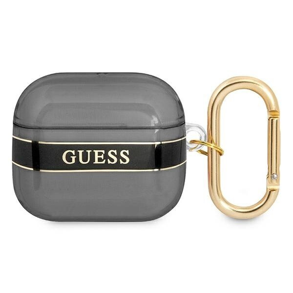 Фото - Чохол GUESS GUA3HHTSK AirPods 3 cover czarny/black Strap Collection 