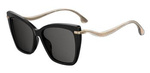 Okulary JIMMY CHOO SELBYGS807M9. Okulary przeciwsłoneczne, Kolor czarny. Kobieta.