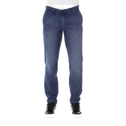 Dżinsy marki Trussardi Jeans model 52P00016 1T002328 C 001 kolor Niebieski. Odzież męska. Sezon: