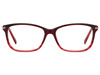 Okulary PIERRE CARDIN P.C.-8471-8RR. Okulary, Kolor czerwony. Kobieta.