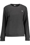 BLUZA POLO US CZARNA BEZ ZAMKA