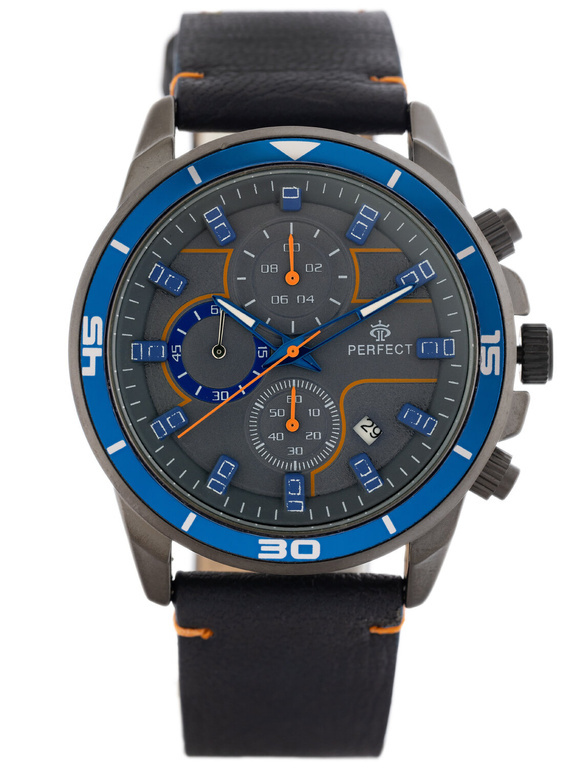 Фото - Наручний годинник PERFECT ZEGAREK MĘSKI  CH02L - CHRONOGRAF  + BOX (zp351j)