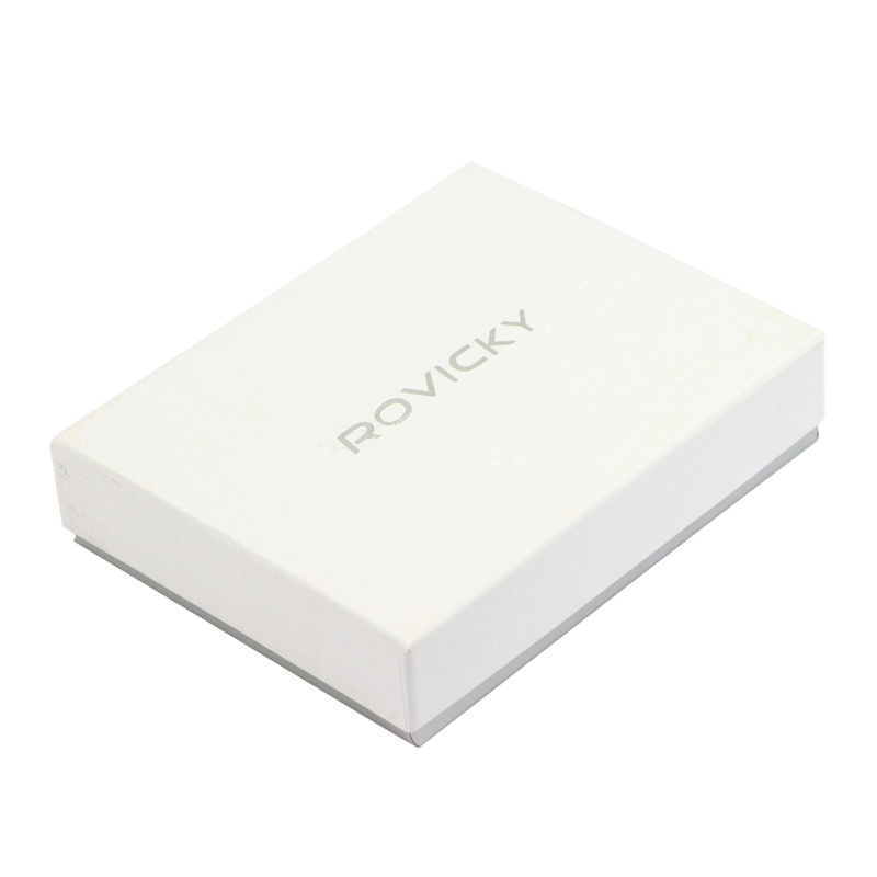 Skórzany męski portfel Rovicky 1537-03-BOR RFID