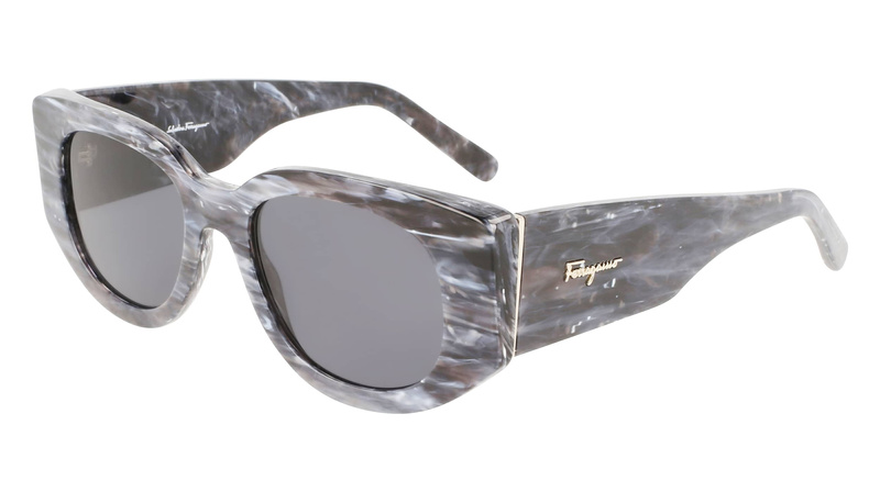 Okulary FERRAGAMO SF1053S-039. Okulary przeciwsłoneczne, Kolor szary. Kobieta.